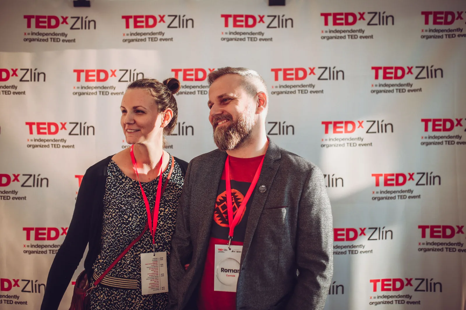 S manželkou na konferenci TEDx Zlín